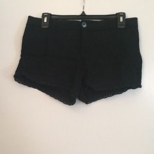 Black shorts